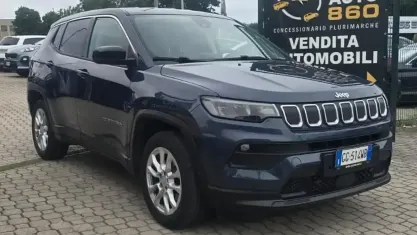 Usata Jeep Compass Longitude 131 CV (96 kW) 2021 Blu/azzurro SUV
