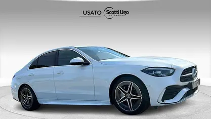 Usata Mercedes C220 Premium 200 CV (147 kW) 2022 Bianco Berlina