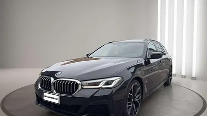 Usata BMW 520 M Sport 190 CV (139 kW) 2021 Blu/azzurro Station wagon