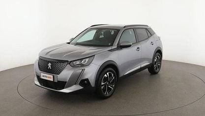 Brugt Peugeot 2008 Allure 110 HK (80 kW) 2021 Sølv SUV