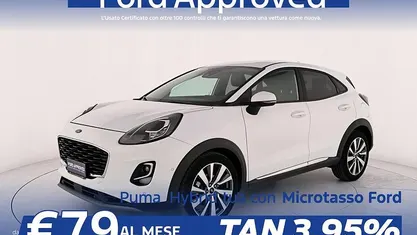 Usata Ford Puma Titanium X 125 CV (91 kW) 2022 Bianco frozen SUV
