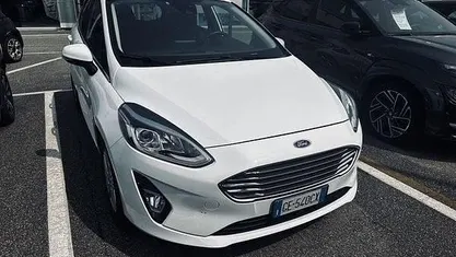 Usata Ford Fiesta Titanium 75 CV (55 kW) 2021 Bianco Utilitaria