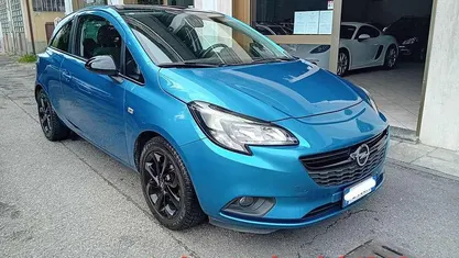 Usata Opel Corsa 75 CV (55 kW) 2018 Blu/azzurro Utilitaria