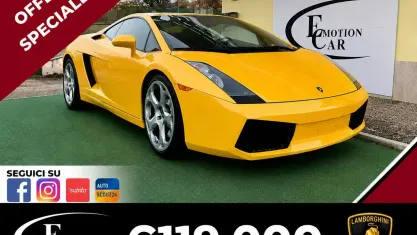 Usata Lamborghini Gallardo 500 CV (367 kW) 2004 Giallo Coupé