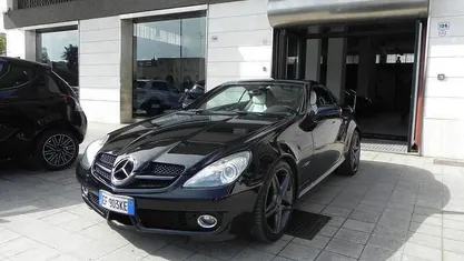 Usata Mercedes SLK200 AMG Edition 1 183 CV (134 kW) 2011 Nero Cabrio