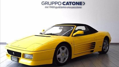 Usata Ferrari 348 320 CV (235 kW) 1993 Giallo Cabrio