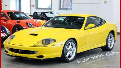 Usata Ferrari 550 484 CV (355 kW) 1998 Giallo Coupé
