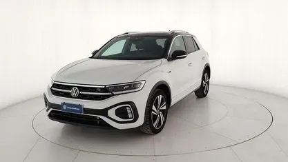 Usata VW T-Roc R-line 150 CV (110 kW) 2023 Bianco SUV