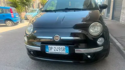 Usata Fiat 500 69 CV (50 kW) 2008 Nero Utilitaria