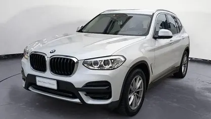 Usata BMW X3 Advantage 190 CV (139 kW) 2019 Mineral white metallizzato SUV