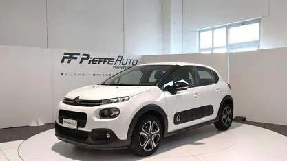 Usata Citroën C3 Feel 82 CV (60 kW) 2018 Bianco Utilitaria