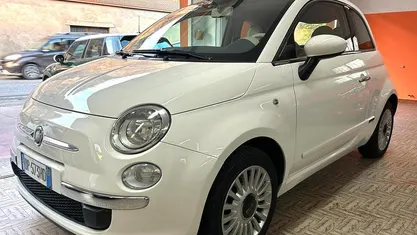 Bianco Usata 2008 Fiat 500 Lounge Cabrio | 5000 € (Buon prezzo)