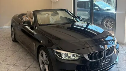 Usata BMW 420 Luxury Line 190 CV (139 kW) 2019 Blu Cabrio