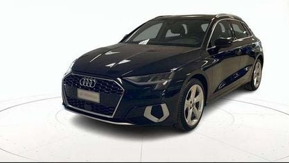 Usata Audi A3 Advanced 150 CV (110 kW) 2022 Nero pastello Berlina