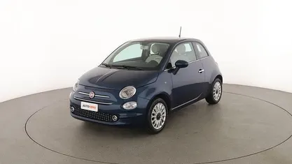 Usata Fiat 500 Lounge 70 CV (51 kW) 2017 Blu Utilitaria
