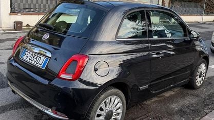 Usata Fiat 500 Lounge 95 CV (69 kW) 2016 Nero Coupé
