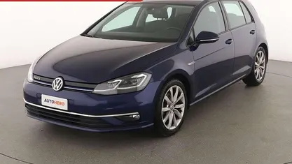 Occasion VW Golf VII Highline 131 PK (96 kW) 2019 Blauw Sedan