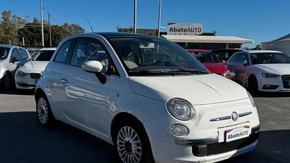 Usata Fiat 500 Lounge 95 CV (69 kW) 2012 Bianco Berlina