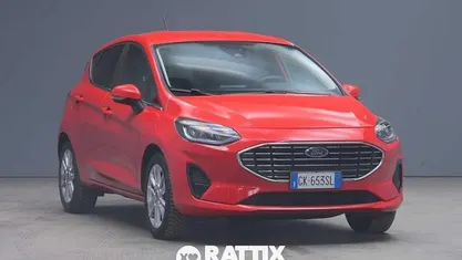 Rosso Usata 2022 Ford Fiesta Titanium Due volumi | 13.232 € (Ottimo prezzo)