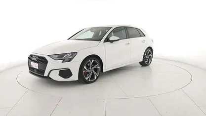 Usata Audi A3 Advanced 150 CV (110 kW) 2022 Bianco ibis Berlina