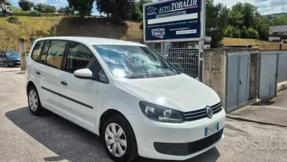 Usata VW Touran Comfortline 150 CV (110 kW) 2015 Bianco Monovolume