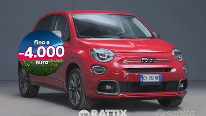 Usata Fiat 500X Sport 131 CV (96 kW) 2024 Rosso SUV