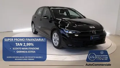 Usata VW Golf VIII Life 116 CV (85 kW) 2025 Nero Berlina
