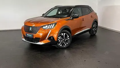 Usata Peugeot e-2008 GT 100 kW (136 CV) 2021 Arancione SUV