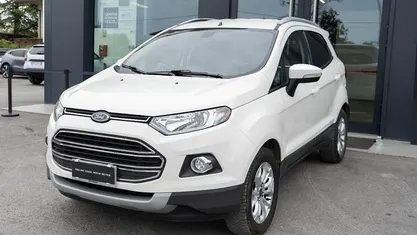 Usata Ford Ecosport Titanium 96 CV (70 kW) 2017 Bianco SUV