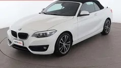 Bianco Usata 2018 BMW 220 Sport Line Cabrio | 19.499 € (Super prezzo)