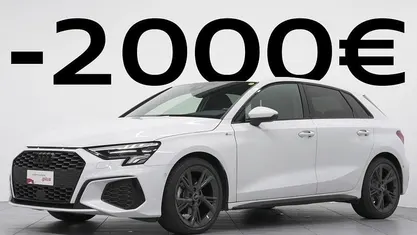 Usata Audi A3 Sportback S-Line 150 CV (110 kW) 2023 Bianco Utilitaria