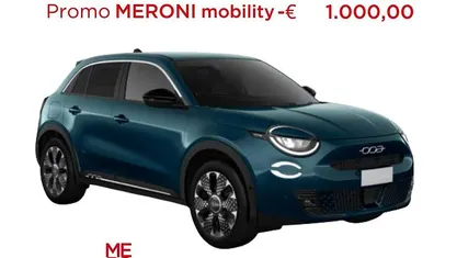 Usata Fiat 600 La Prima 110 CV (80 kW) 2025 Verde SUV