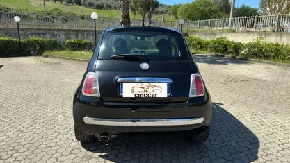 Usata Fiat 500 Lounge 69 CV (50 kW) 2008 Nero Utilitaria