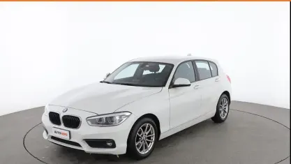 Käytetty BMW 118 Advantage 136 HP (100 kW) 2019 Valkoinen Viistoperä