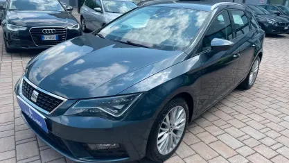 Usata Seat Leon ST Business 131 CV (96 kW) 2019 Bluazzurro Station wagon