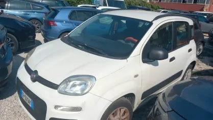 Usata Fiat Panda Easy 69 CV (50 kW) 2013 Bianco Utilitaria
