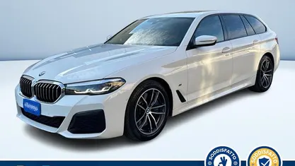 Bianco pastello Usata 2021 BMW 540 M Sport Station wagon | 34.900 € (Cara)