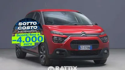 Rosso elixir Usata 2024 Citroën C3 PureTech Due volumi | 13.737 € (Buon prezzo)