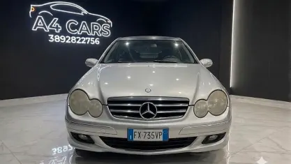 Usata Mercedes CLK220 Elegance 170 CV (125 kW) 2006 Grigio Coupé