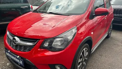 Usata Opel Karl Rocks 73 CV (53 kW) 2018 Rosso Utilitaria