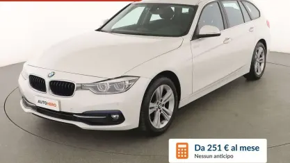 Usata BMW 318 Sport Line 150 CV (110 kW) 2019 Bianco Station wagon