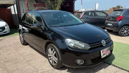 Usata VW Golf VI Comfortline 110 CV (80 kW) 2009 Nero Berlina