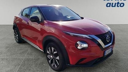 Gebraucht Nissan Juke Acenta 114 PS (83 kW) 2021 Rot SUV