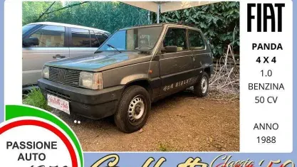 Usata Fiat Panda 4x4 50 CV (36 kW) 1988 Grigio Utilitaria