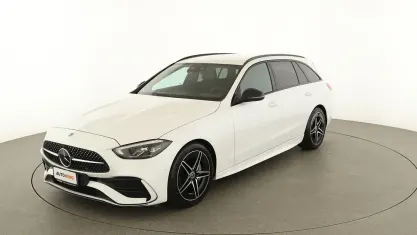 Usata Mercedes C200 AMG line 224 CV (164 kW) 2021 Bianco