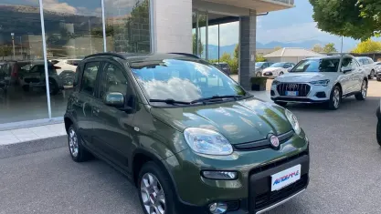 Usata Fiat Panda 4x4 S 75 CV (55 kW) 2014 Verde Utilitaria