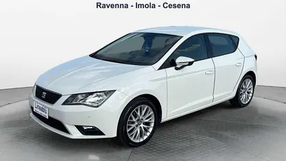Bianco Usata 2015 Seat Leon Style Tre volumi | 10.500 € (Buon prezzo)