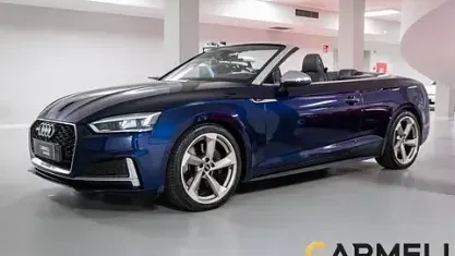 Usata Audi S5 Cabriolet Business 354 CV (260 kW) 2017 Blu metallizzato Cabrio