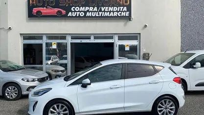 Usata Ford Fiesta ST-Line 86 CV (63 kW) 2018 Bianco Utilitaria