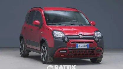 Rosso Usata 2024 Fiat Panda Cross Cross Due volumi | 14.123 € (Buon prezzo)